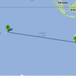 Indian Ocean Challenge route